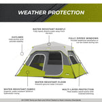 Load image into Gallery viewer, 6-Person Instant Cabin Tent – 11' x 9'