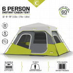 Load image into Gallery viewer, 6-Person Instant Cabin Tent – 11' x 9'
