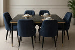 Load image into Gallery viewer, 6-Seater Dining Set (Black)