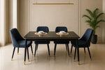 Load image into Gallery viewer, 6-Seater Dining Set (Black)