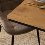 Load image into Gallery viewer, 6-Seater Dining Set – Oak &amp; Grey