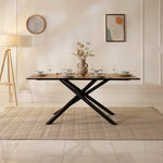 Load image into Gallery viewer, 6-Seater Dining Set – Oak &amp; Grey
