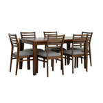 Load image into Gallery viewer, 6-Seater Dining Set – Walnut