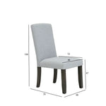 Load image into Gallery viewer, 6-Seater Dining Set – White &amp; Antique Grey