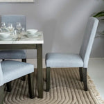 Load image into Gallery viewer, 6-Seater Dining Set – White &amp; Antique Grey