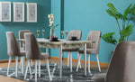 Load image into Gallery viewer, 6-Seater Dining Set (White)