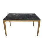 Load image into Gallery viewer, 6-Seater Dining Table with White Textured Top – Solid Wood Legs