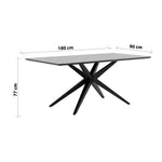 Load image into Gallery viewer, 6-Seater Sintered Stone Top Dining Set – Grey