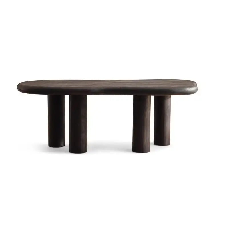 6 Seater Wooden Dining Table – Brown