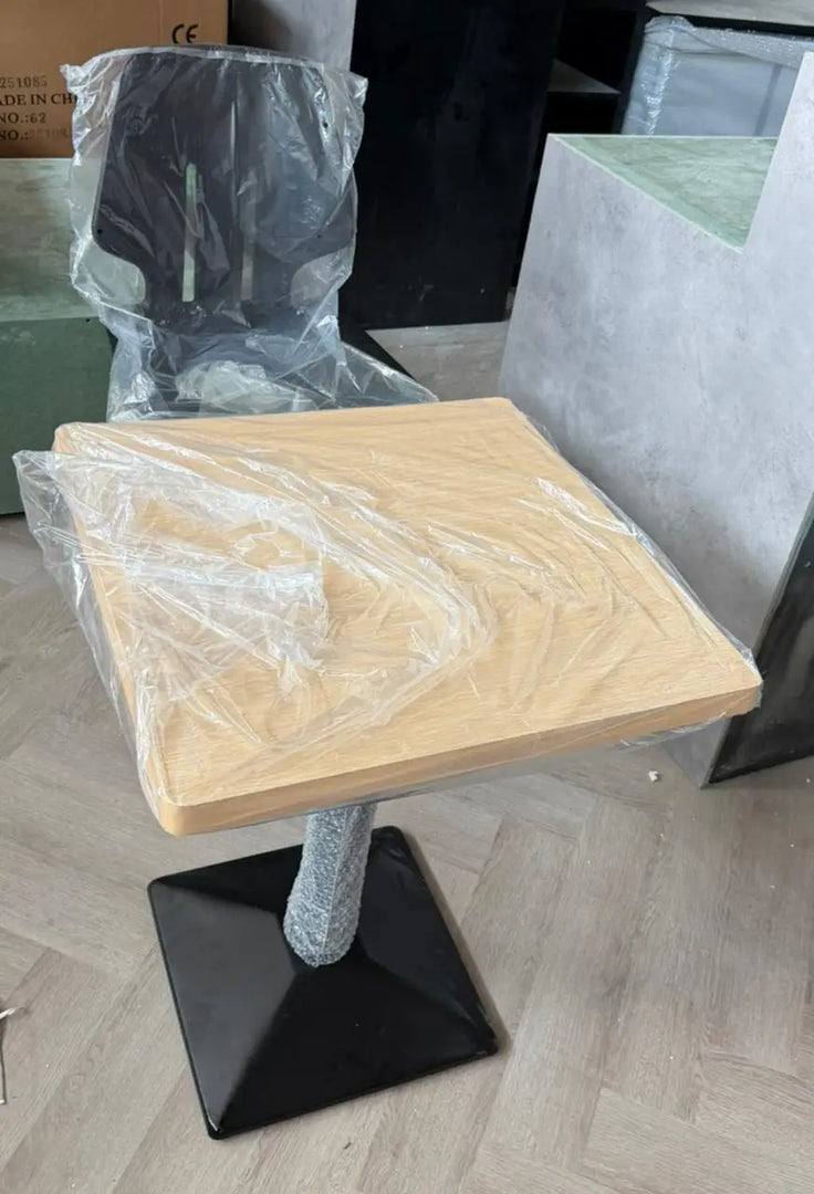 Arabian Mall 60x60 Modern Square Dining and Restaurant Table