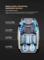 Load image into Gallery viewer, Organized Home Massage Chair A550 With Voice Control i-OPEN flexible guide rail 4D-Pro precision movement Dual intelligent detection Electric calf telescopic 3D all-inclusive air bag for foot (Black)