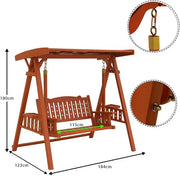 Swing Bench For Both Indoors And Outdoors - 300kg Load Capacity-GCC Home Center