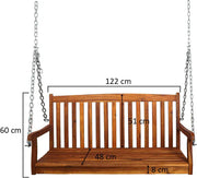 Elegant Wooden Porch Swing For Outdoor-GCC Home Center