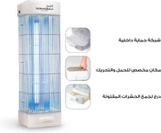 (اصلي ORIGINAL) Flying insect killer greatest bug zapper for indoor and outdoor Swatter 15W UV light,3800V electric shock to eliminate flying insects in homes, office, campig, wide range