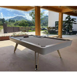 Load image into Gallery viewer, 7-ft 3 IN 1 Professional Billiard Pool Tables with Full Accessory Pool Table with Table Tennis Top - White with Grey Felt