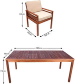 Load image into Gallery viewer, 7 Piece Dining Set, Elegant Design Outdoor/Indoor Set-GCC Home Center
