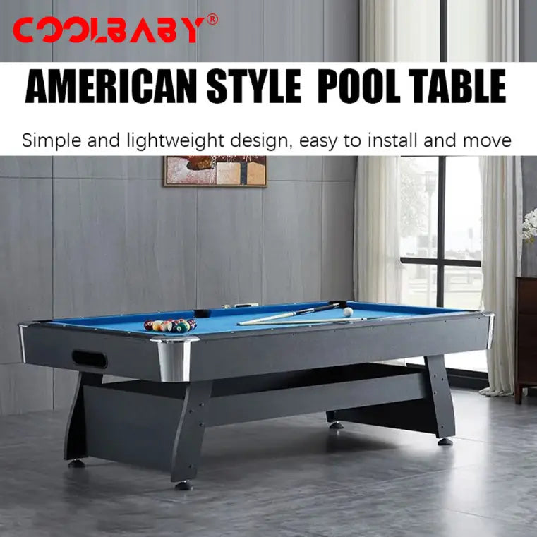 7ft Auto Ball Return Billiard Pool Table for Club Family Indoor Gym Games Billiards Table - All Accessories Included-GCC Home Center