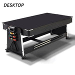 Load image into Gallery viewer, 4 in 1 DGMT-3005 7ft Blue Pool Table Billiard + Air Hockey + Tennis Table-GCC Home Center