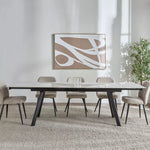 Load image into Gallery viewer, 8-10 Seater Ceramic Top Extendable Dining Table-GCC Home Center