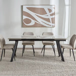 Load image into Gallery viewer, 8-10 Seater Ceramic Top Extendable Dining Table-GCC Home Center