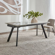 8-10 Seater Ceramic Top Extendable Dining Table-GCC Home Center