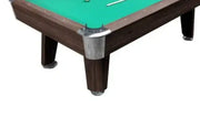 8-ft billiard table, Pool game table - Green-GCC Home Center