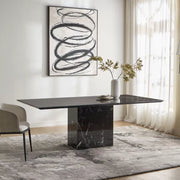 8-Seater Luxury Marble Top Dining Table-GCC Home Center