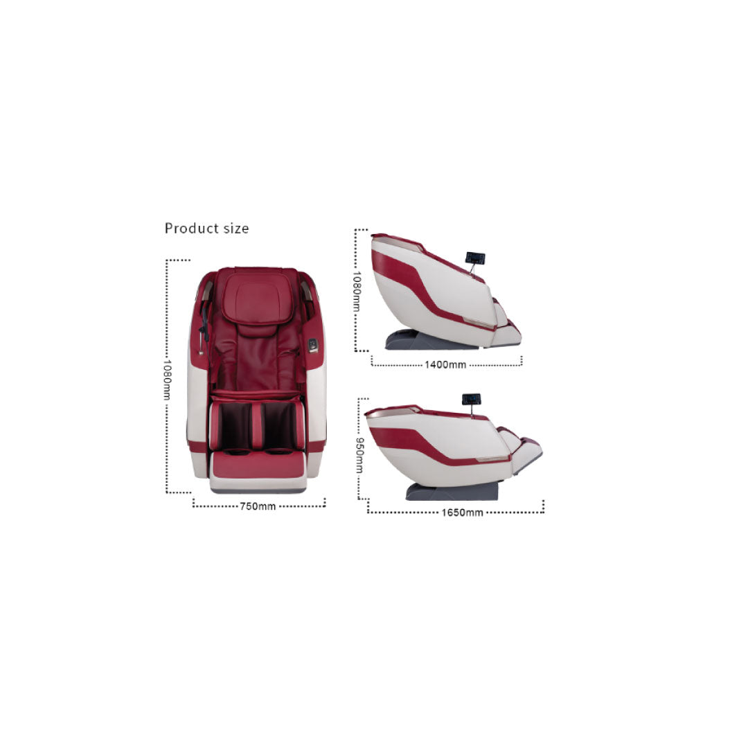 Jilphar Furniture Luxury Massage Chair JP8002A-GCC Home Center