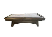 9-6-2G Billiard table, Natural Slate Solid Wood Billiards Tables 9FT Pool Table-GCC Home Center