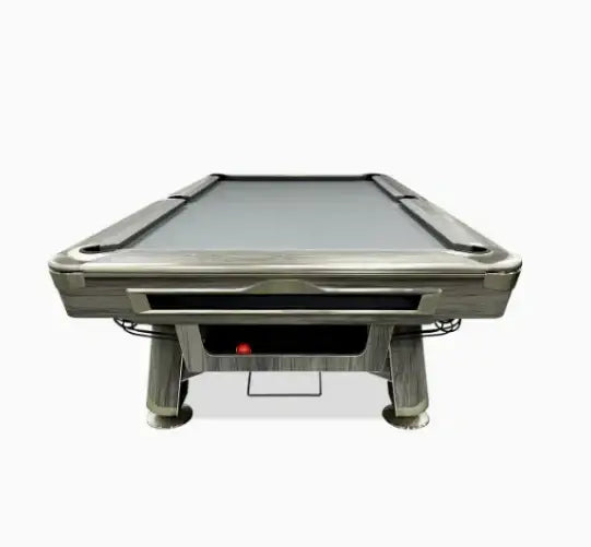 9-6-2G Billiard table, Natural Slate Solid Wood Billiards Tables 9FT Pool Table-GCC Home Center