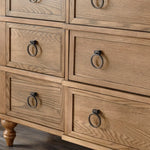 Load image into Gallery viewer, 9-Drawer Dresser with Mirror, Elegant Vanity Table For Traditional Bedroom-GCC Home Center