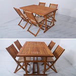Load image into Gallery viewer, 9 Pcs Dining Table Set, Outdoor/Indoor Set-GCC Home Center