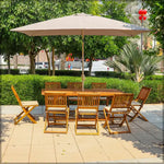 Load image into Gallery viewer, 9 Pcs Dining Table Set, Outdoor/Indoor Set-GCC Home Center