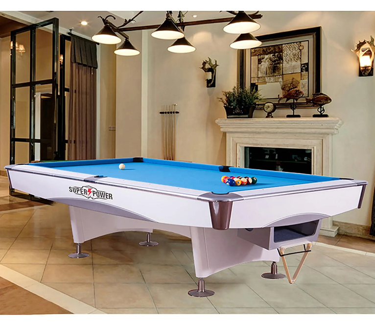Indoor Luxury Pool Dining Billiards Table 9ft Slate Club Pool Tables Professional Snooker & Billiard Table-GCC Home Center