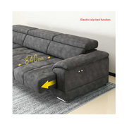Modern Fabric Sectional Sofa for Living Room & Hotel - Water-Repellent, Luxury Design, Easy-Clean-GCC Home Center