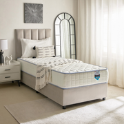 Memory Foam Pocket Spring Mattress - Single 90x200 cm, Medium Firm Comfort, 10-Year Warranty-GCC Home Center