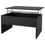 Load image into Gallery viewer, Adjustable Coffee Table, Black, 90 cm