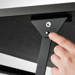 Load image into Gallery viewer, Adjustable Coffee Table, Black, 90 cm