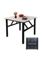 Load image into Gallery viewer, Adjustable Folding Desk No Install, Portable and Compact Computer Walnut Table Office Table for Home, Office, Study, Dining, Camping, Picnic, and BBQ (Yellow, 80 * 40 * 75cm)-GCC Home Center