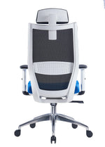 Load image into Gallery viewer, Adjustable Headrest High Back Mesh Computer Desk Chair