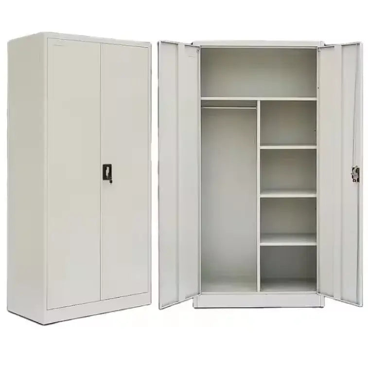 Adjustable Modern Wardrobe with Durable Cold Rolled Steel for Home and Office Use-GCC Home Center