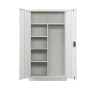 Adjustable Modern Wardrobe with Durable Cold Rolled Steel for Home and Office Use-GCC Home Center