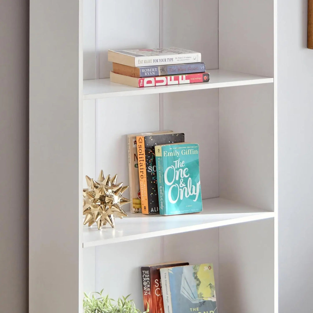Agata Bookcase with 5 Shelves-GCC Home Center