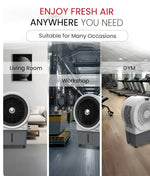 Load image into Gallery viewer, Air Cooler 60 Liters Capacity, 3 Wind Speeds, Horizontal &amp; Vertical Oscillation, Pump Protection, Automatic Refilling, Powerful Cooling 60 L NAC1111 Grey