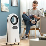 Load image into Gallery viewer, Air Cooler with Remote Control – AC‑247 Bladeless 3.5L Evaporative Cooling Fan