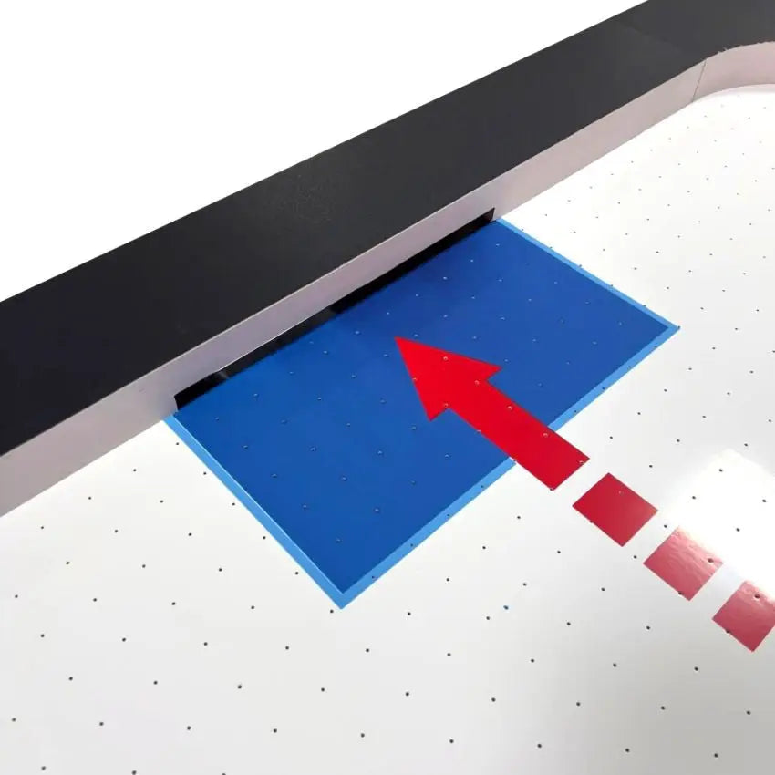 Arabian Mall 7.5 Foot Arcade Style Air Hockey Table with High Airflow and Digital Scoring
