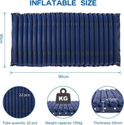 AKM Air bed Cushion for Bedridden Elderly, Alternating Pressure Mattress for Bed Sores, Anti Decubitus Air Mattress Pads with Low Noise Pump System for Hospital Bed