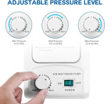 Load image into Gallery viewer, AKM Air bed Cushion for Bedridden Elderly, Alternating Pressure Mattress for Bed Sores, Anti Decubitus Air Mattress Pads with Low Noise Pump System for Hospital Bed