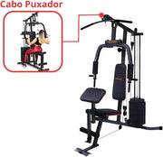 All-in-One Home Gym Machine with 98LBS Dead Weight Stacks for Comprehensive Workouts