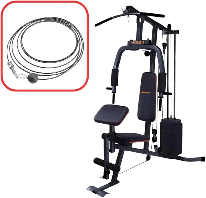 All-in-One Home Gym Machine with 98LBS Dead Weight Stacks for Comprehensive Workouts